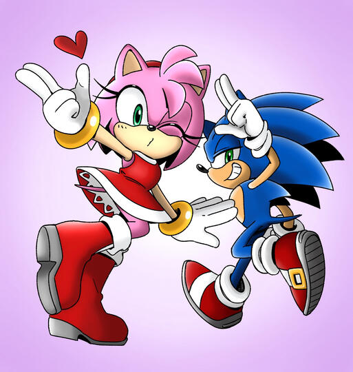 Collab: SonAmy (line art by Kohane01), 2020