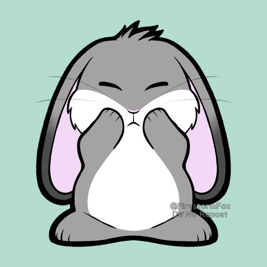 Gray Lop Bunny, 2023