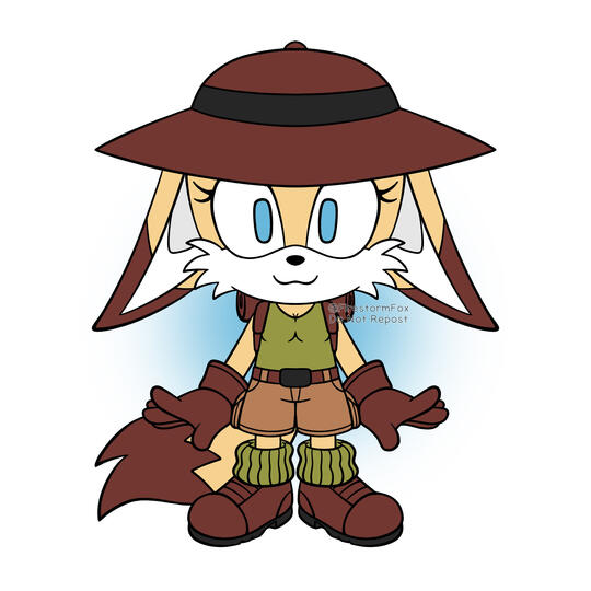 Chibi Sandra (OC belongs to OmegaSunBurst), 2023