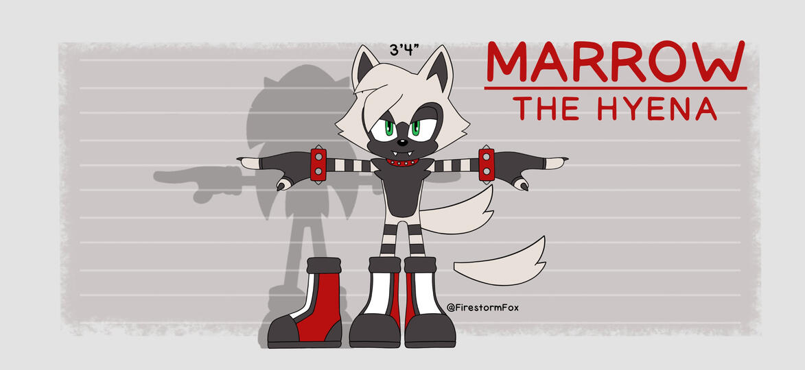 Marrow Ref (OC belongs to OmegaSunBurst), 2022