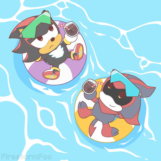 Shadow and Eclipse at the Pool, 2026