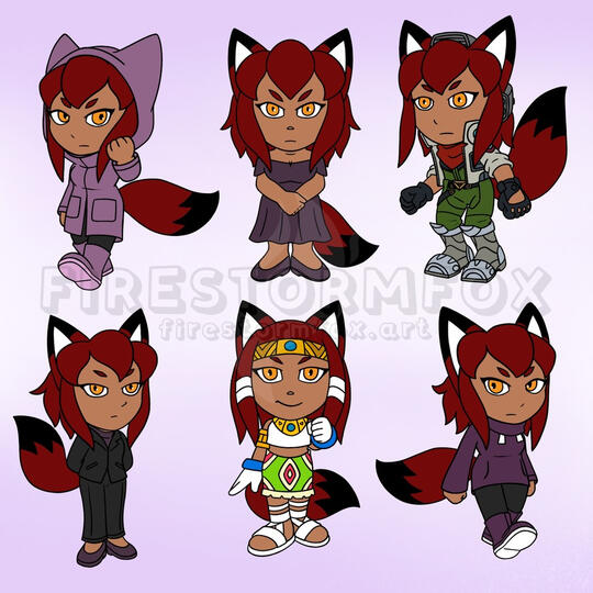 #SixOutfits Rubi, 2020